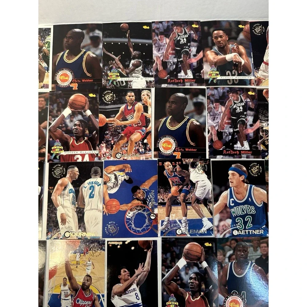 1994 Classic Topps Basketball Lot 39 Shaq Grant Hill Penny Kidd Rookies Stars⁠